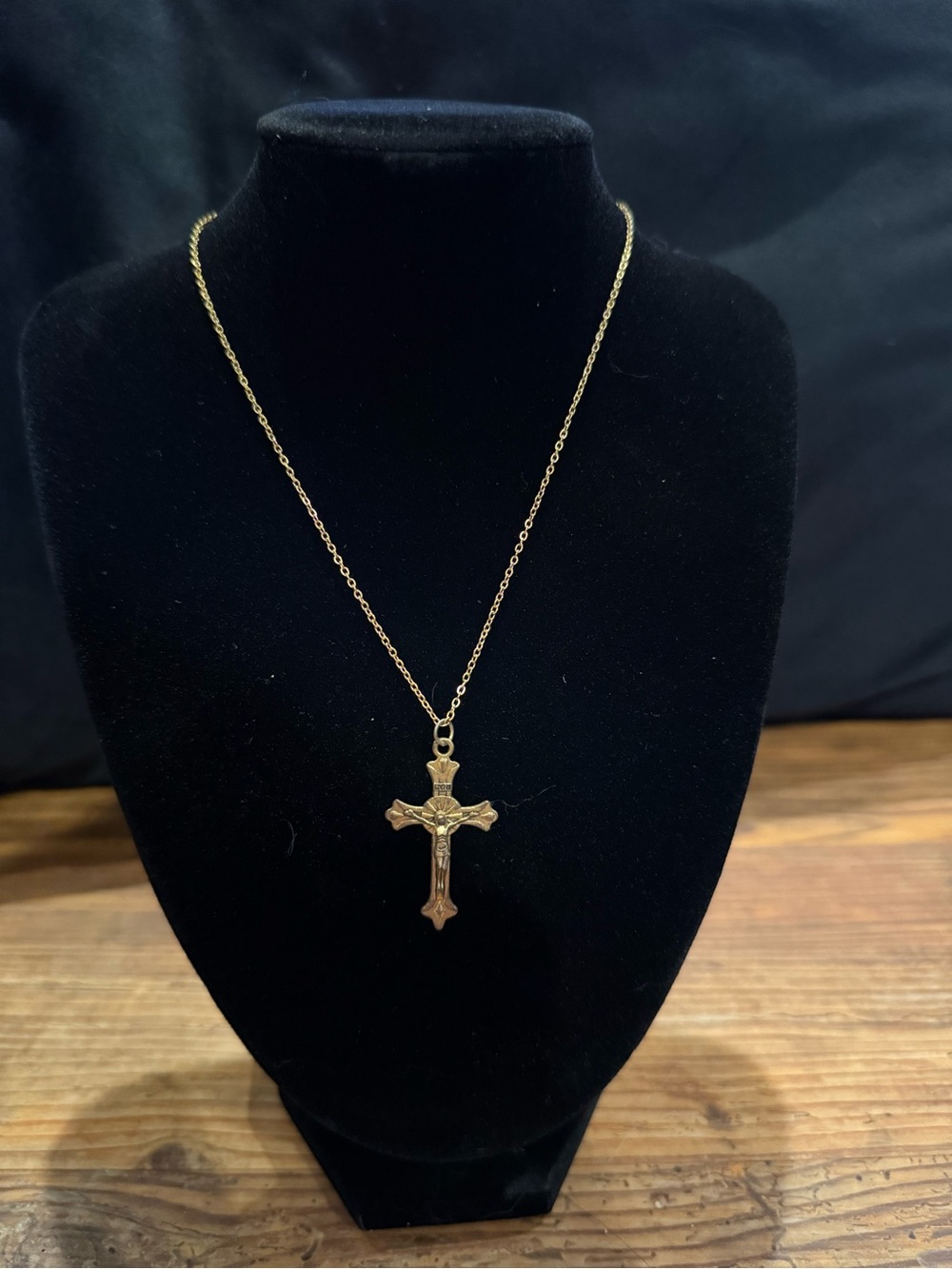 Gold Cross Necklace